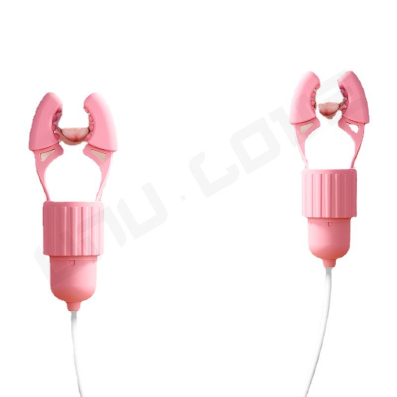 Electric Shock Nipple Clamp Breast Clamps Nipple Vibrator For Women/Masturbation Device Female/Vibrator Set