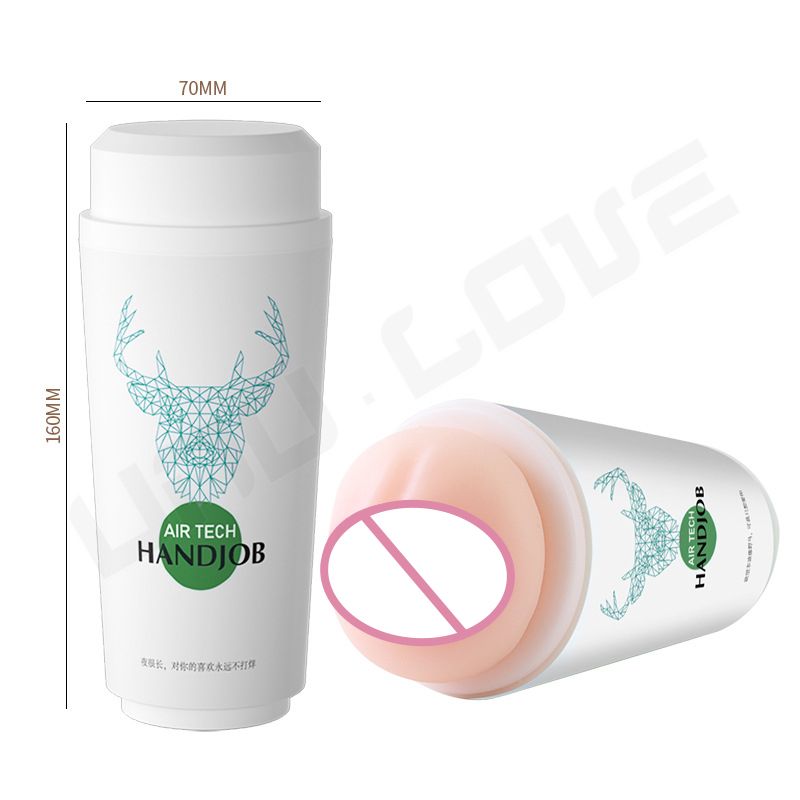 Wholesale Oral Sex Toys Milk Tea Masturbation Cup For Male Sex Toys For Men Skin/Realistic/Soft/Elastic Male Masturbator