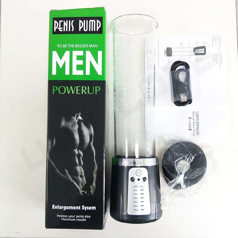 Hot Selling Penis Enlargement Machine Make The Size Bigger Sex Toys For Man Transparent cup