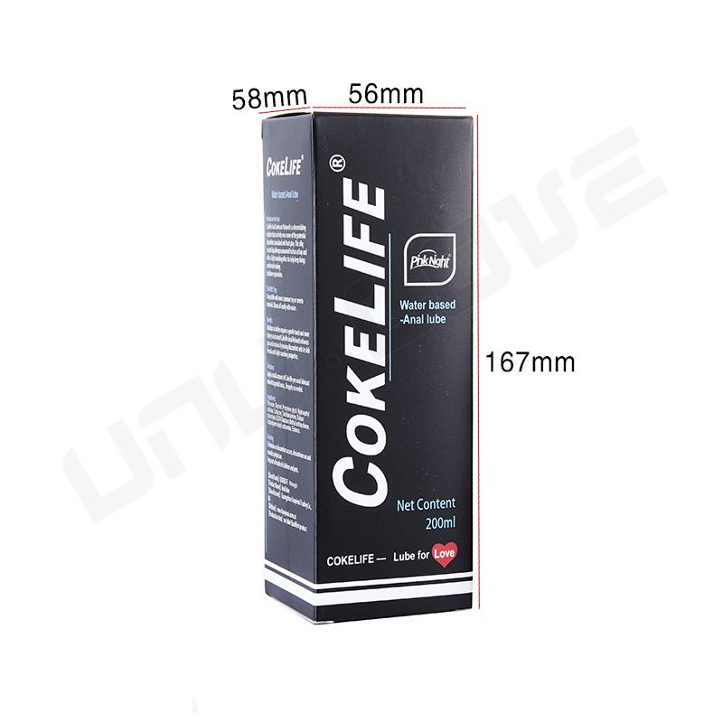 Wholesale Cokelife 200g Anal Sex Lubricant For Men Gay Water Based Lubricant Sex Gel Lube lubricantes sexuales