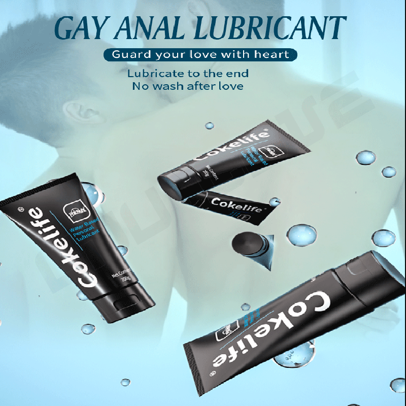 Wholesale Cokelife 200g Anal Sex Lubricant For Men Gay Water Based Lubricant Sex Gel Lube lubricantes sexuales