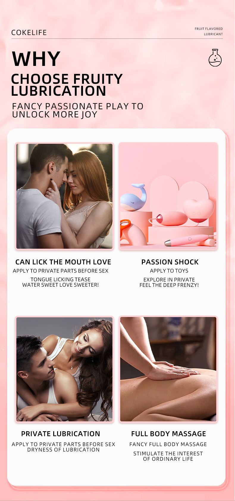 Low Price Cokelife Fruit flavor Lubricant Sex Gel 200ML Oral Sex Water Based Lubricant/Vaginal Lubricant For Sex Lube