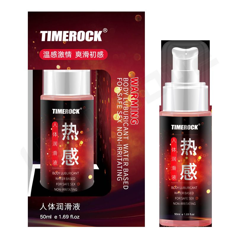 Top Grade Timerock Warm/Cool Lubricant Sex Gel 50ML Press Water Based Lubricant Lube Vaginal Tightening Gel lubricantes sexuales