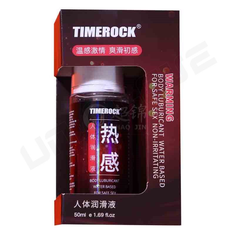 Top Grade Timerock Warm/Cool Lubricant Sex Gel 50ML Press Water Based Lubricant Lube Vaginal Tightening Gel lubricantes sexuales