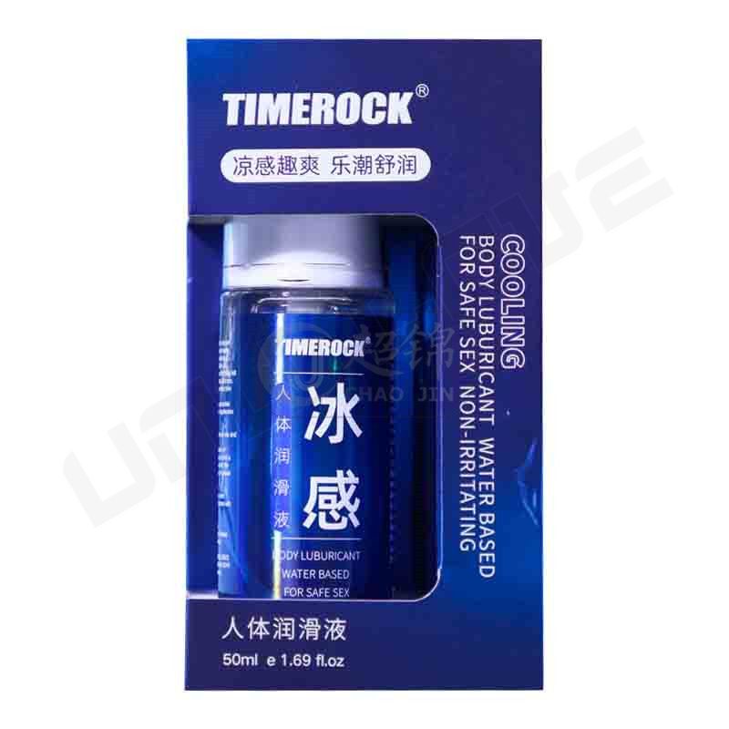 Top Grade Timerock Warm/Cool Lubricant Sex Gel 50ML Press Water Based Lubricant Lube Vaginal Tightening Gel lubricantes sexuales