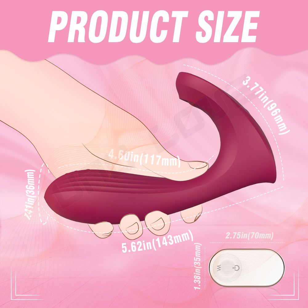 UNULOVE 2 IN 1 Wearable Butterfly Vibrating Panties G P Spot Clitoris Stimulation Anal Plug Sex Toys For Women