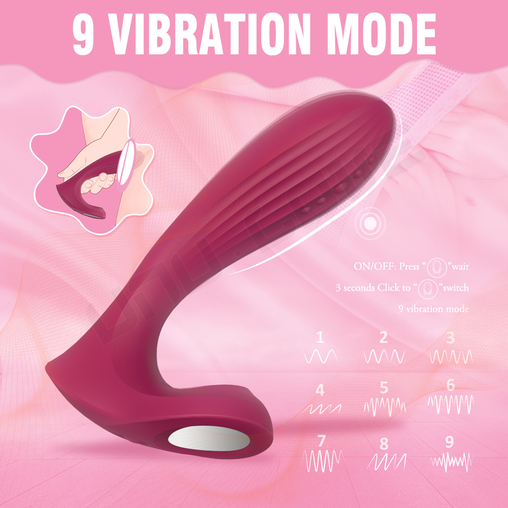 UNULOVE 2 IN 1 Wearable Butterfly Vibrating Panties G P Spot Clitoris Stimulation Anal Plug Sex Toys For Women