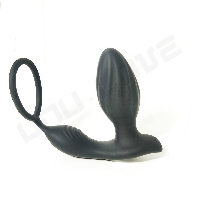 High Quality Anal Plug Vibrator App Bluetooth Control Cock Ring Vibrating Ring Butt Plug For Men Prostate Massager Masturbator