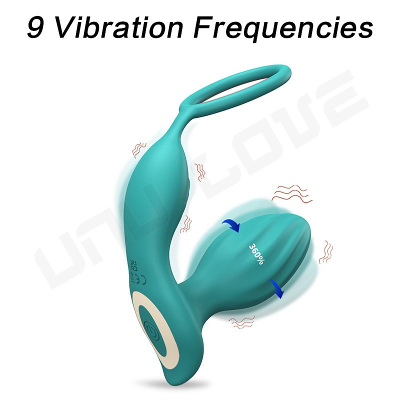 High Quality Anal Plug Vibrator App Bluetooth Control Cock Ring Vibrating Ring Butt Plug For Men Prostate Massager Masturbator