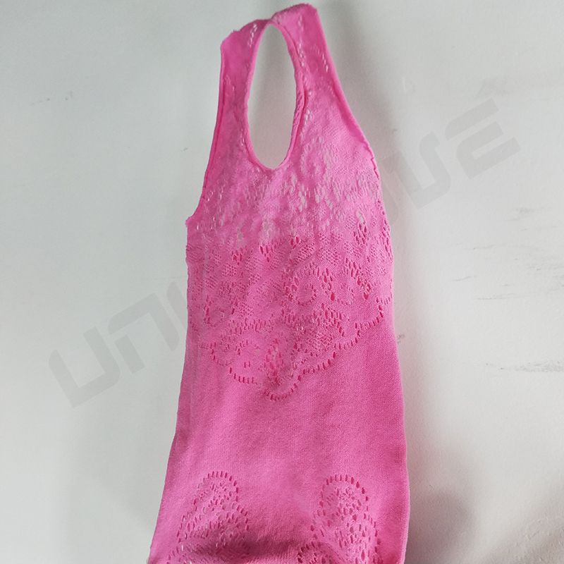 Pink Sexy Lingerie See-Through Suspender Backless Bikini Bodysuit Netting Hip-Wrapped xx Hot Thong Women Underwear Sex Clothes