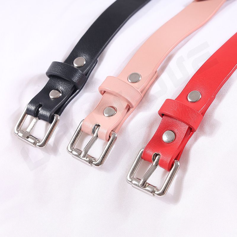 SM Products Bat Shape Gothic Style Leather Neck Collar Sex Collar For Women Leg Ring PU Necklace Sexy Choker