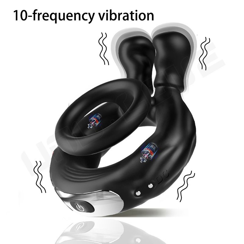 2024 New Boxing Cock Ring For Men/Penis Cover Vibrating Ring Sex Toys Masturbator Male Bluetooth App Control