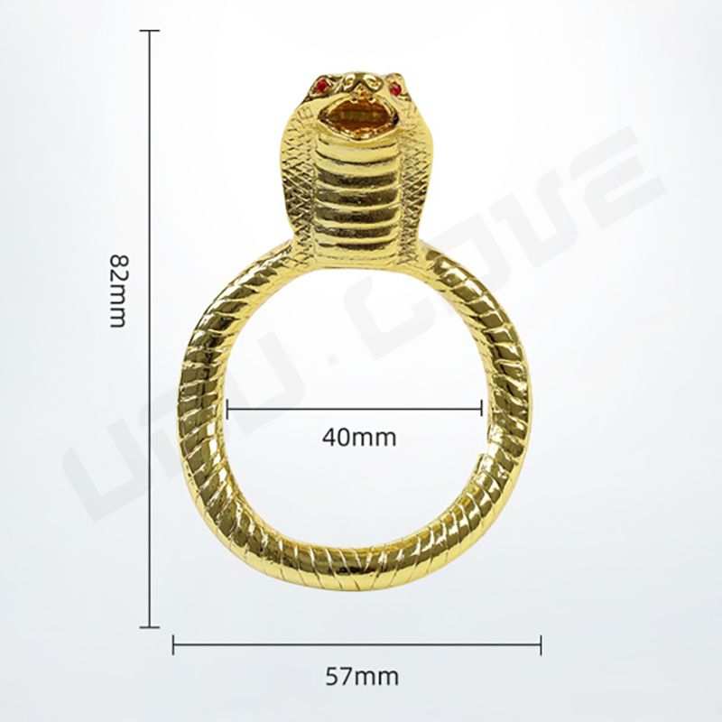 Low Price Zinc Alloy Snake Head Metal Cock Ring For Men/Penis Cover Adult Sex Toys For Men