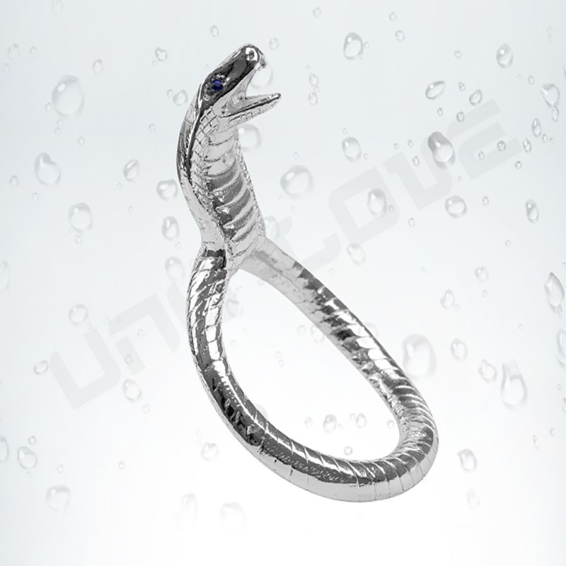 Low Price Zinc Alloy Snake Head Metal Cock Ring For Men/Penis Cover Adult Sex Toys For Men