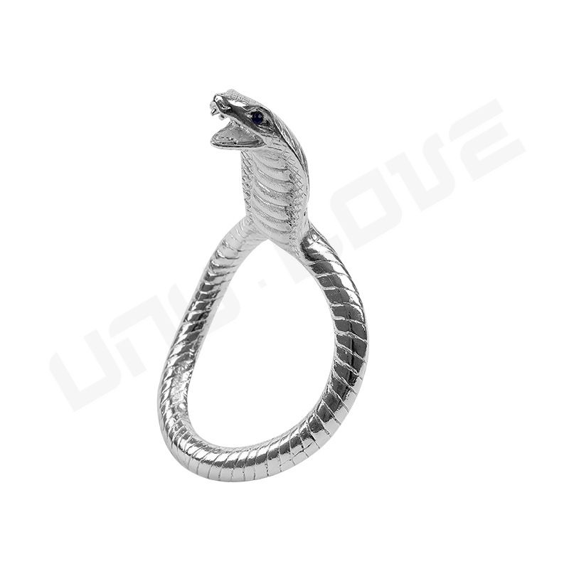 Low Price Zinc Alloy Snake Head Metal Cock Ring For Men/Penis Cover Adult Sex Toys For Men