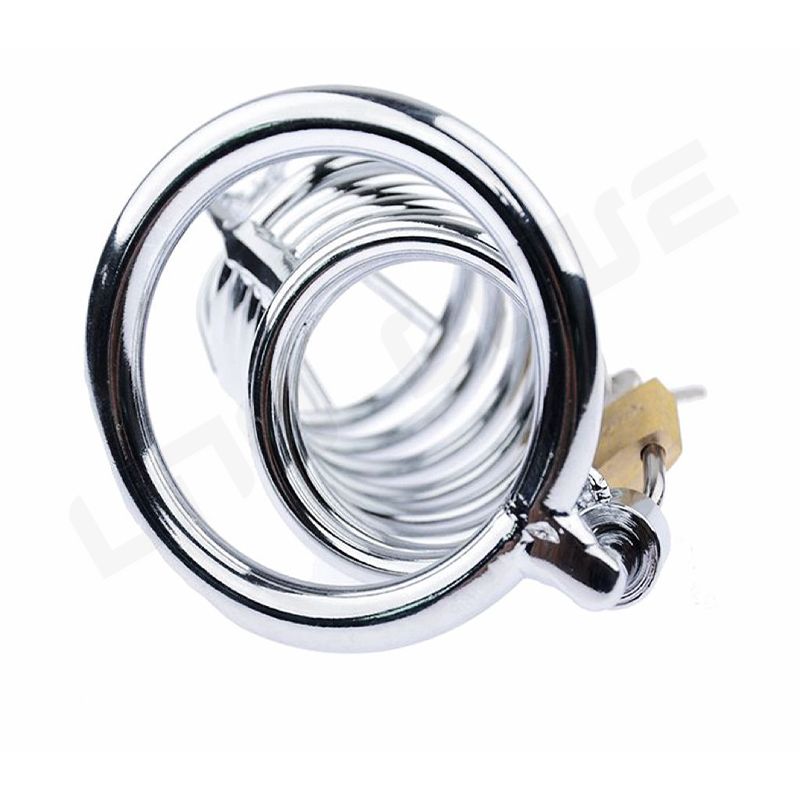 High Quality Metal Stainless Steel Chastity Lock For Men Chastity Cage Sex Toys For Men